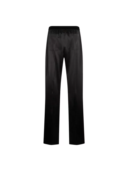 Spodnie Tom Ford ze stretchu czarne