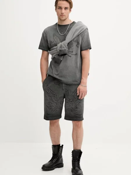 Diesel bluza S-ARON wzorzysta szary