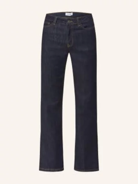 More & More Dżinsy Z Szerokimi Nogawkami blau niebieskie