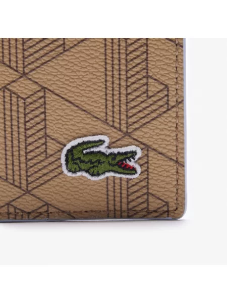 Кошелек Lacoste коричневый