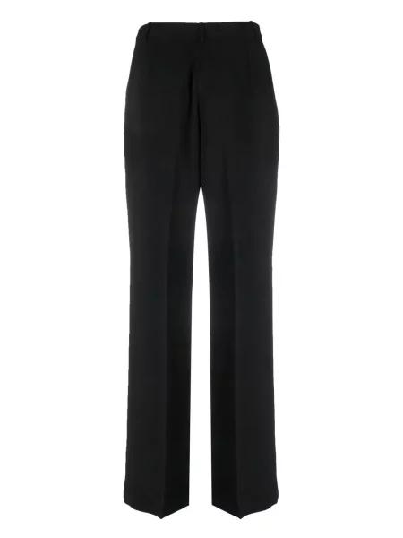 Tiesaus kirpimo kelnės Calvin Klein juoda