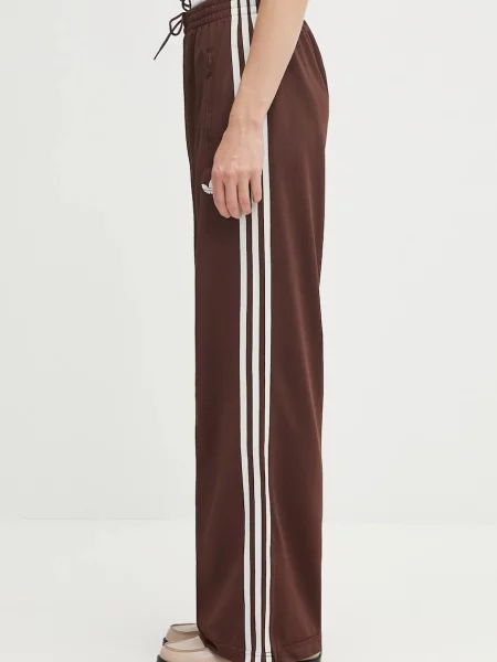 Παντελόνι φόρμας adidas Originals Firebird Tp καφέ