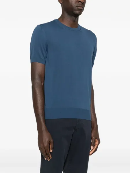 Tricou Canali scurt albastru