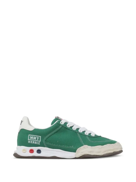 Sneakerși Maison Mihara Yasuhiro din canvas verde