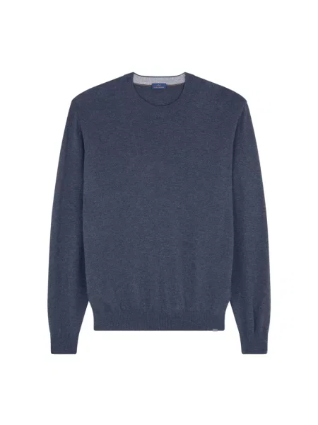 Dzianinowy sweter Paul & Shark niebieski