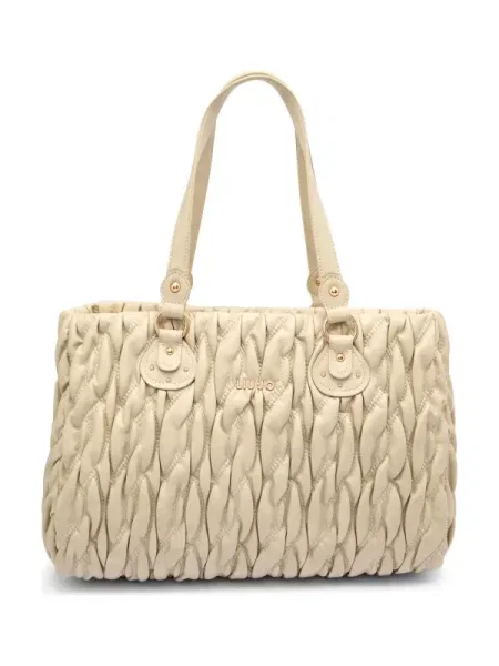 Geantă shopper Liu Jo bej