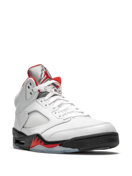 Sneakersy Jordan 5 Retro retro białe