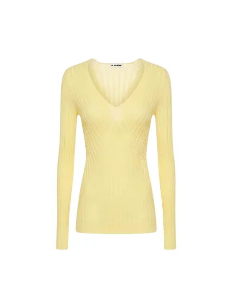 Sweter Jil Sander żółty