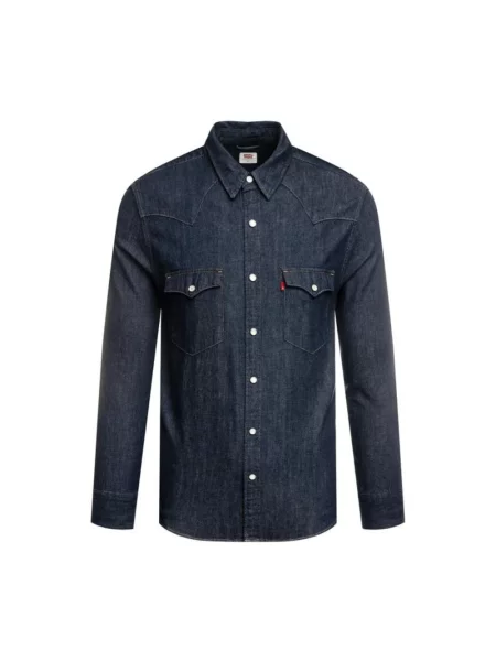 Levi's® Koszula Jeansowa Barstow Standard Fit blau niebieska