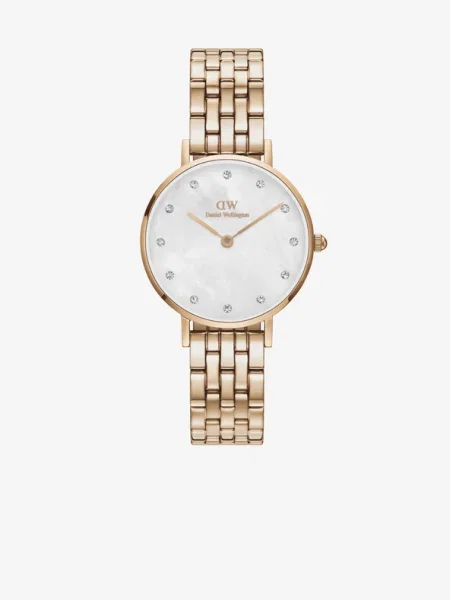 Daniel Wellington óra Petite Lumine 28 sárga női rózsaszín