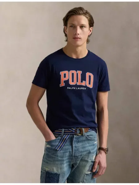 POLO RALPH LAUREN Póló | Custom slim fit kék