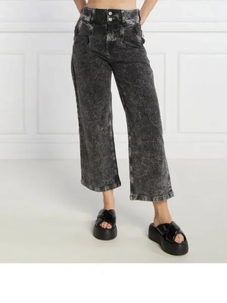 BOSS ORANGE Blugi OVERDYED C | Straight fit gri