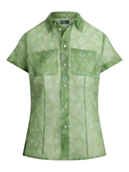 Vunena majica Polo Ralph Lauren s okruglim izrezom iznad koljena narančasta