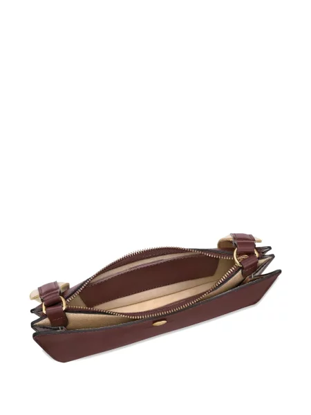 Geanta crossbody Longchamp maro