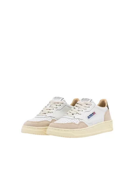 Sneakersy Autry zamszowe białe