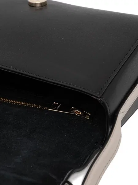 Geanta de piele Furla din piele negru