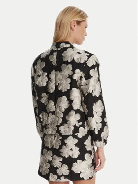 French Connection Bomber dzseki Boxy Fit fekete