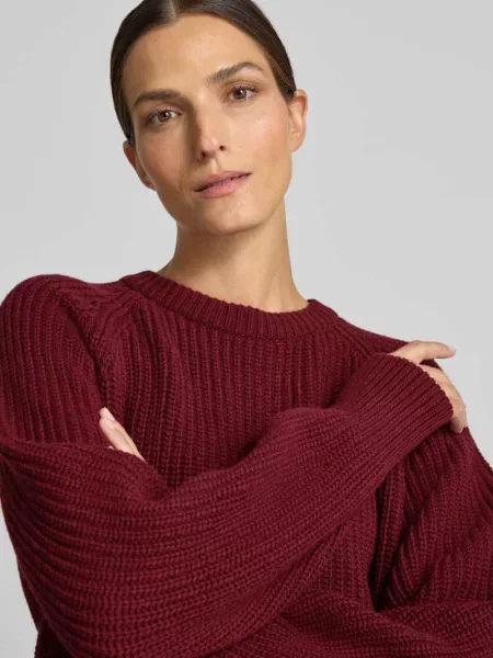 Sweter o luźnym kroju z mieszanki wełny model RIB KNIT' Armedangels