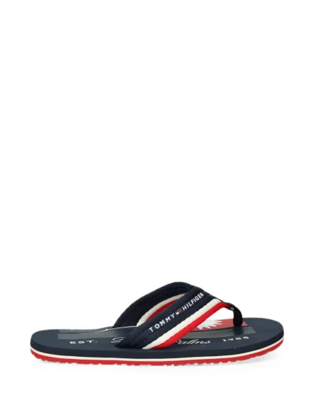 Șlapi Tommy Hilfiger cu imagine albastru