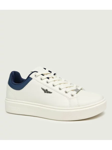 Sneakers Aeronautica Militare alb