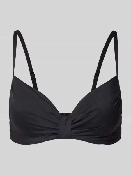 Top bikini PLUS SIZE z zapięciem na haftkę Lascana czarny