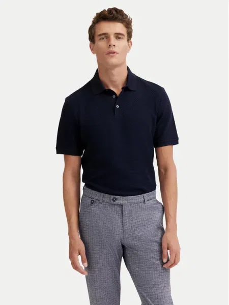 Bugatti Polo Granatowy