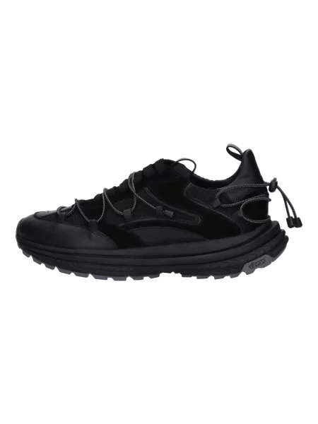 Sneakersy The Antipode skórzane zapinane na zatrzaski czarne