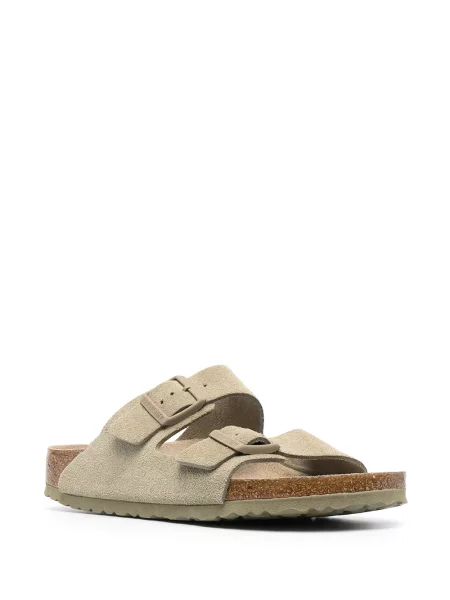 Sandale Birkenstock din piele verde