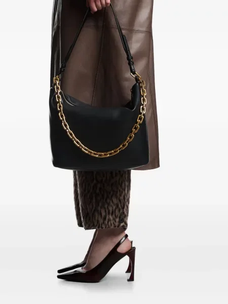 Geantă Emporio Armani din piele negru
