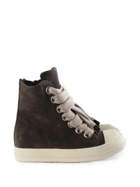Top Rick Owens din dantelă maro