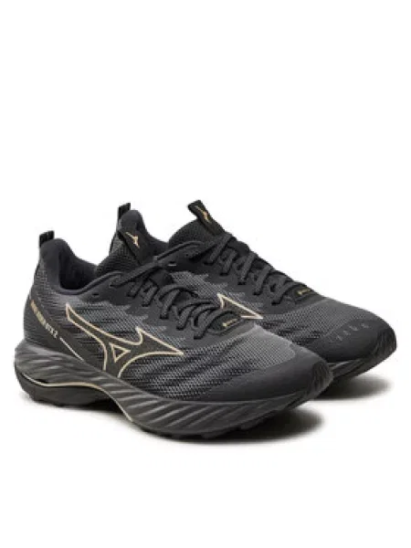 Běžecké boty Mizuno Wave Rider GTX 2 iron gate/ge gold/black černé