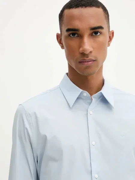 Calvin Klein ing férfi pamuttal kék