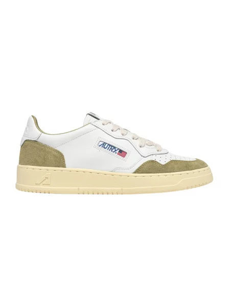 Sneakersy Autry zamszowe białe