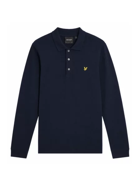 Koszula Lyle & Scott z długim rękawem niebieska