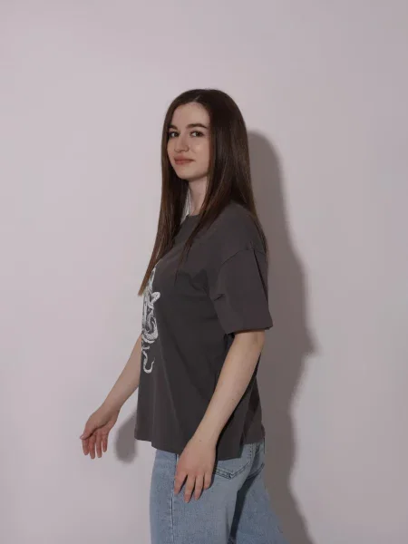 Футболка Andin серая