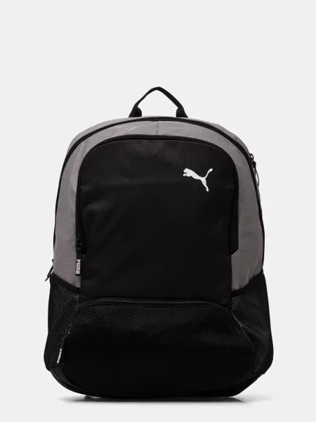 Раница Puma сиво голям с изчистен дизайн черно