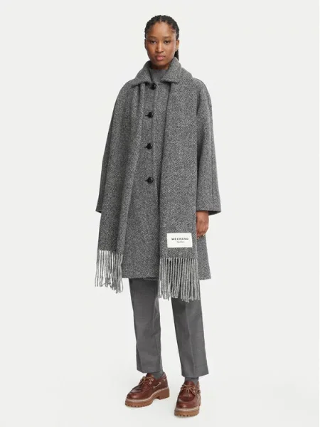 Weekend Max Mara Palton de lână Latino gri