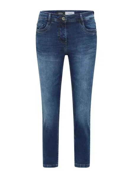 CECIL Jeans Scarlett închis albastru
