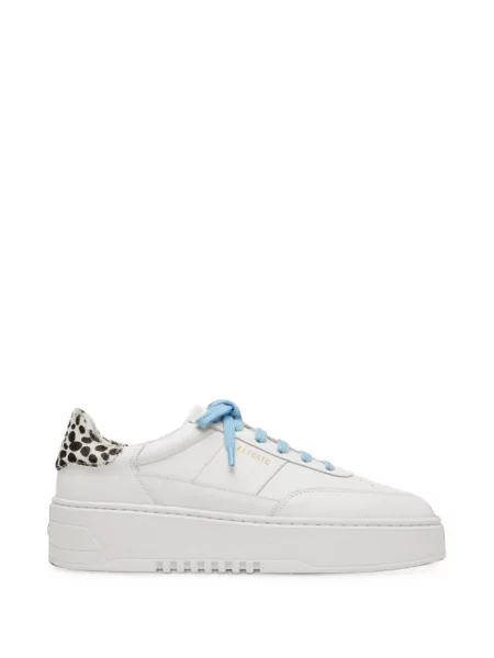 Sneakerși Axel Arigato cu imagine cu model leopard alb