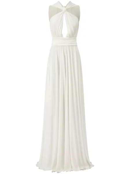 Rochie maxi Giambattista Valli de costum alb
