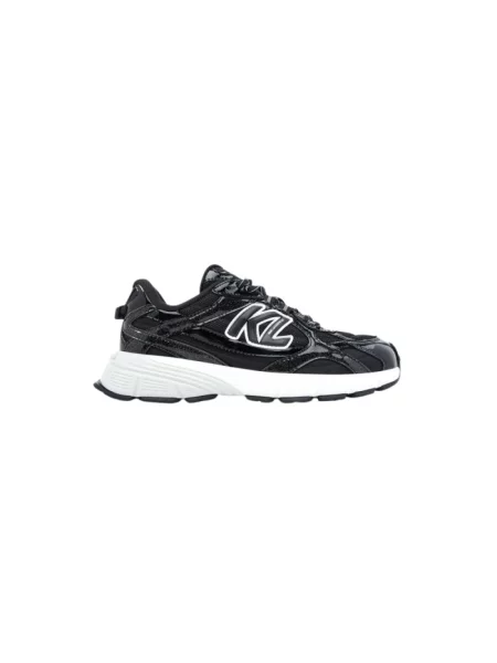 Sneakersy Karl Lagerfeld skórzane czarne