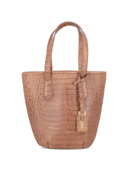 Shopper kabelka Max Mara hnedá