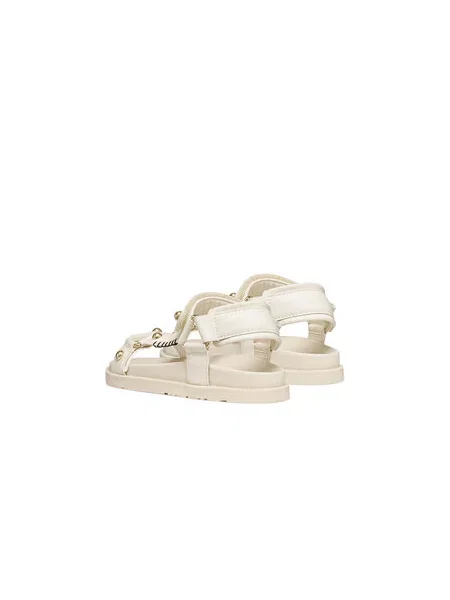 Sandály Geox J Sandal Foammentera S Écru