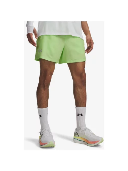 Spodenki Under Armour Launch 5" pastelowe XL zielone