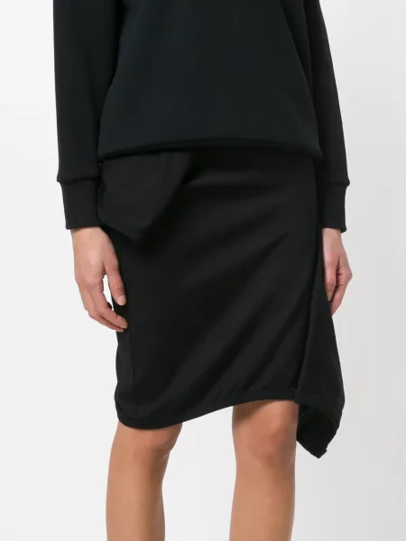 Asymetrické sukně Comme Des Garçons Pre-owned černé