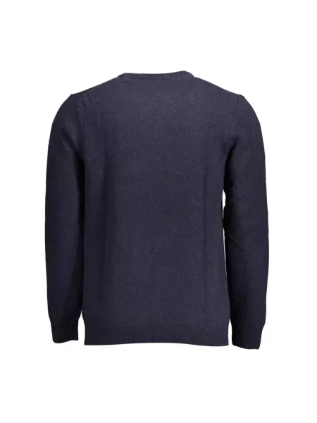 Sweter Lyle & Scott wełniany niebieski
