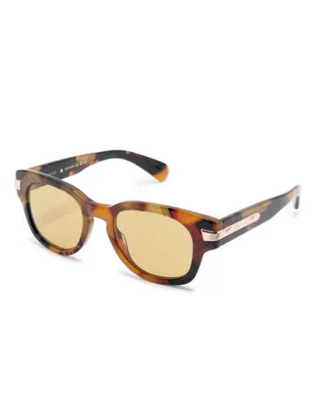 Saulės akiniai Gucci Eyewear ruda