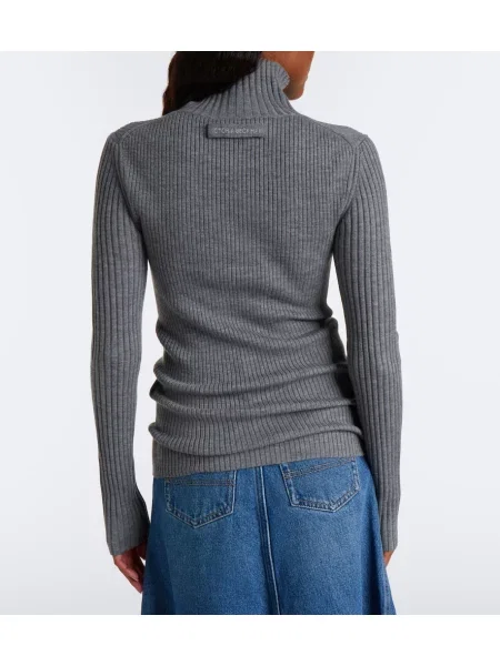 Pulover Victoria Beckham de lână gri