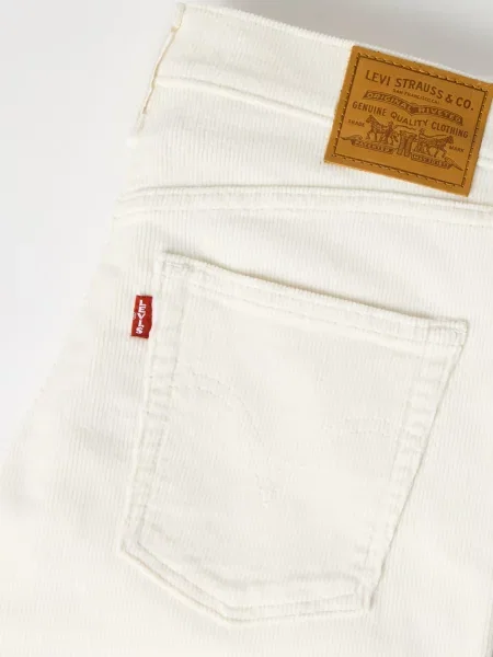LEVI'S ® Džínsy RIBCAGE denim biely