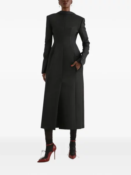 Palton Dolce & Gabbana de lână negru